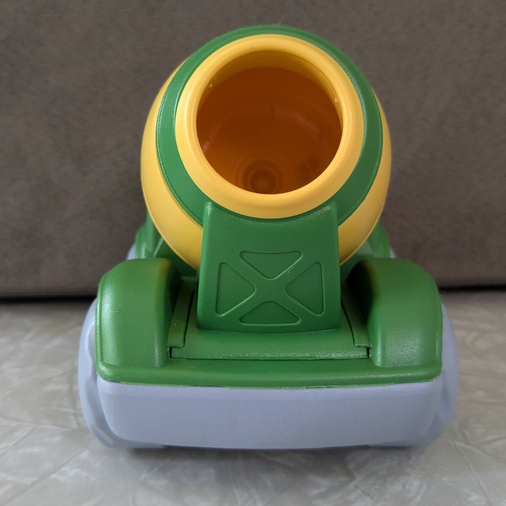 Green Toys Green/Yellow Small Cement Mixer Truck - Picture 3 of 4